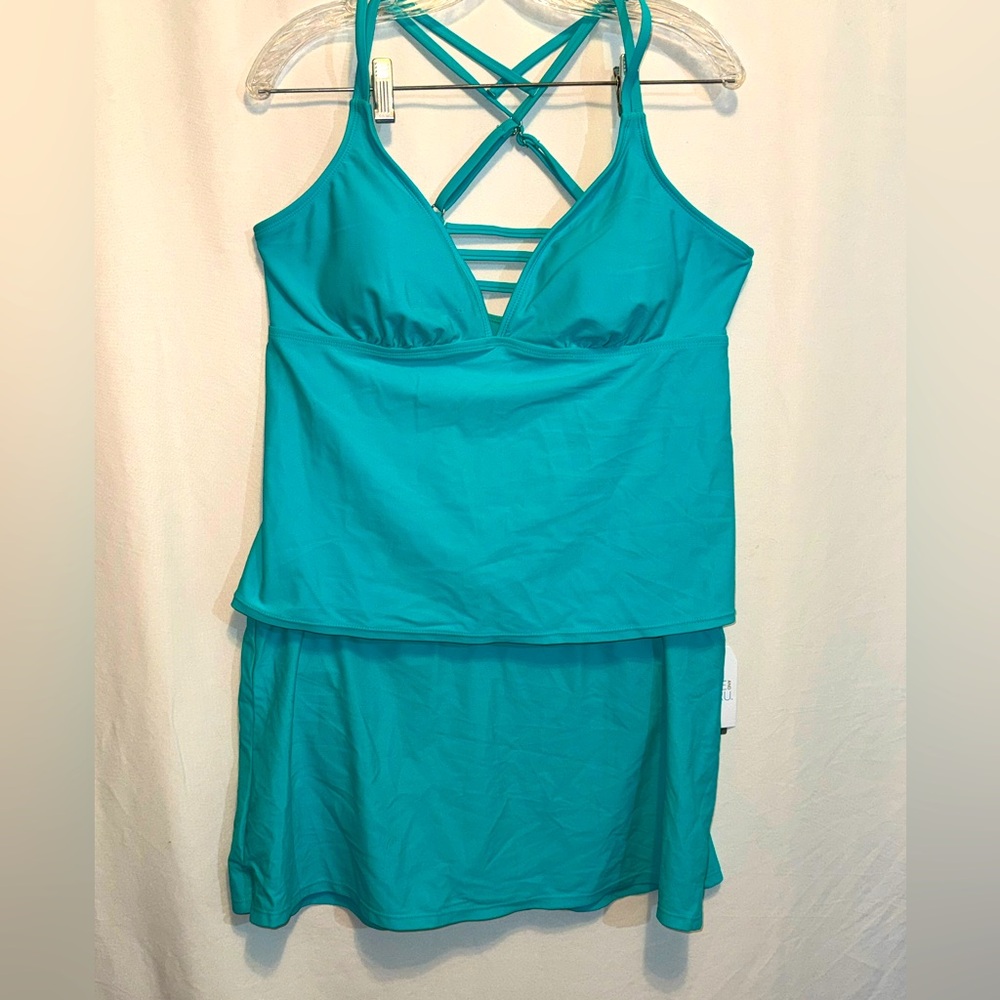NWT 3 Piece Swimsuit Time & Tru Women’s Size XL 16/18